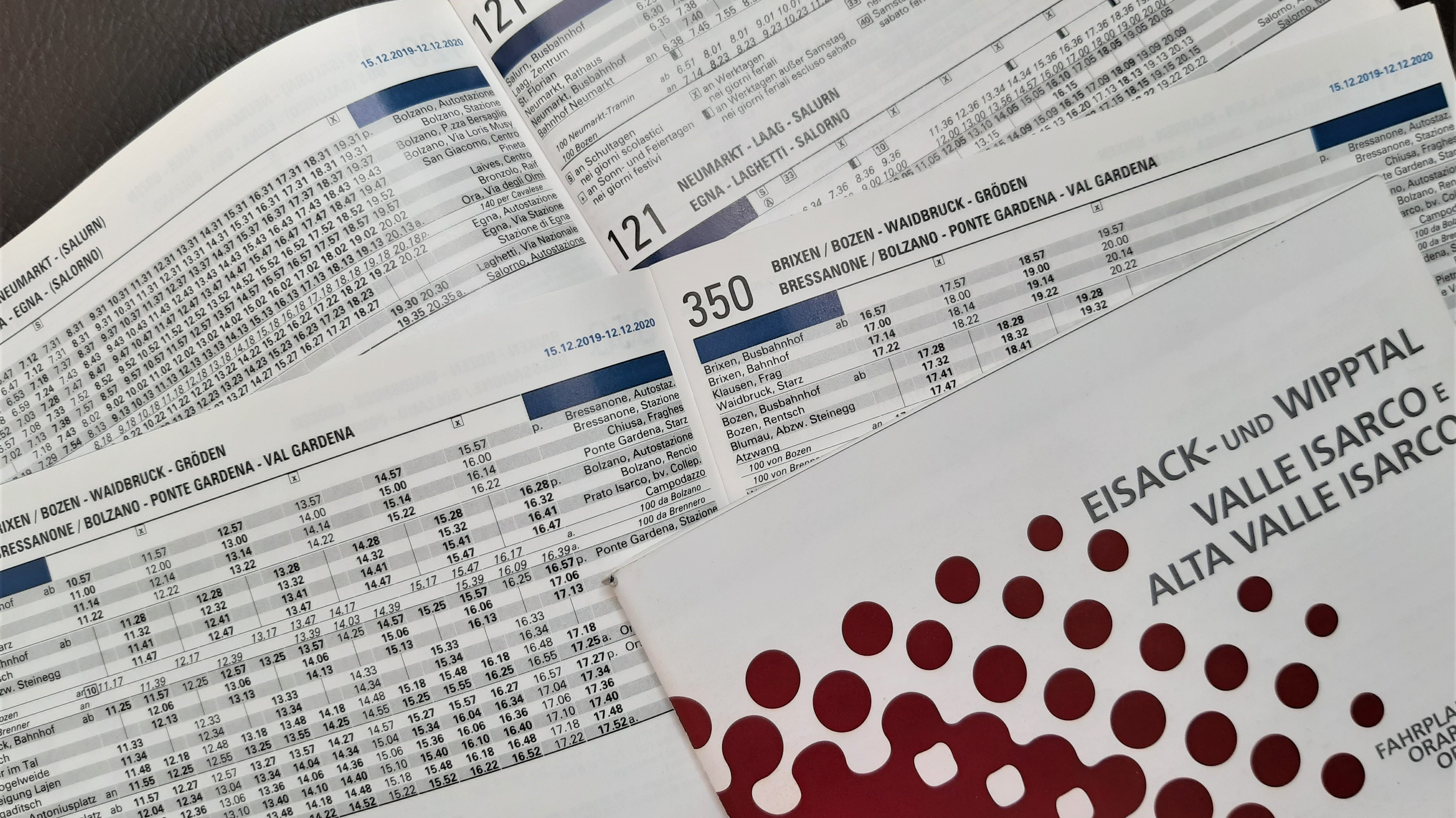 Timetables